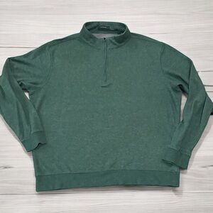 Turtleson soft cotton blend quarter zip for golf, Large